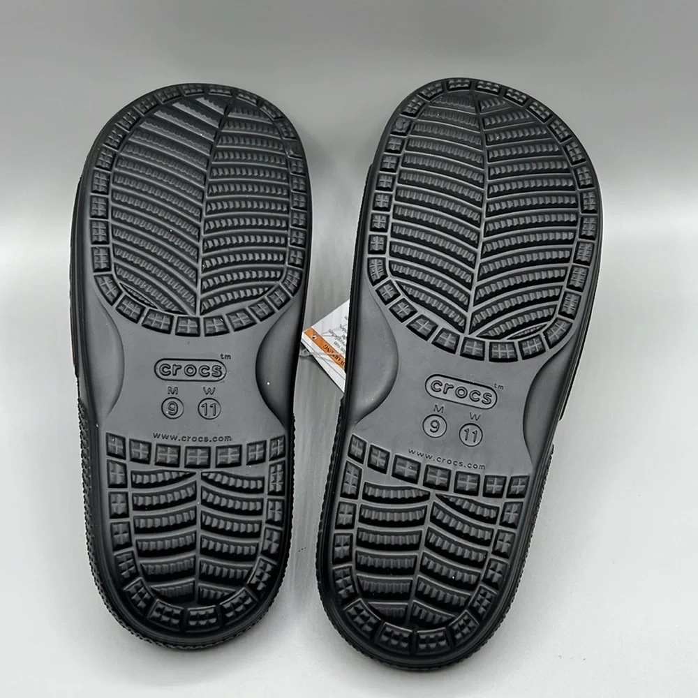 Crocs Unisex Graphic Classic Slide Sandals, Multi, 11 US Women‎ 9 US Men
